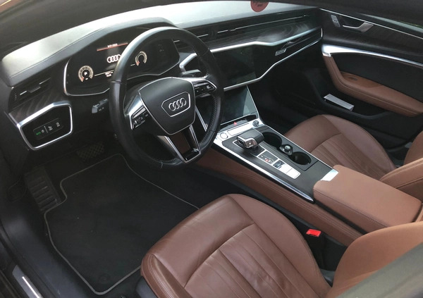 Audi A7 cena 218000 przebieg: 87000, rok produkcji 2019 z Łomża małe 379